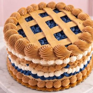 Blueberry Pie Cake