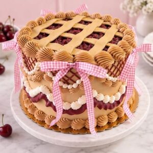 Cherry Pie Cake