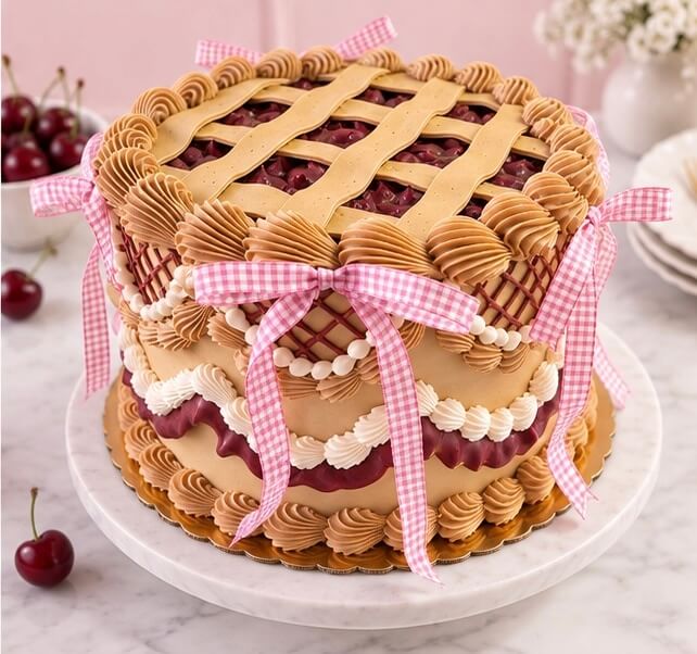 Cherry Pie Cake