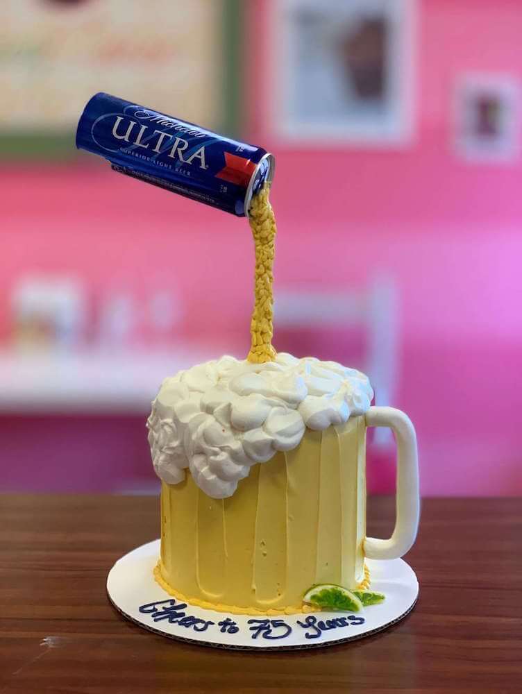 beer can shaped cakes