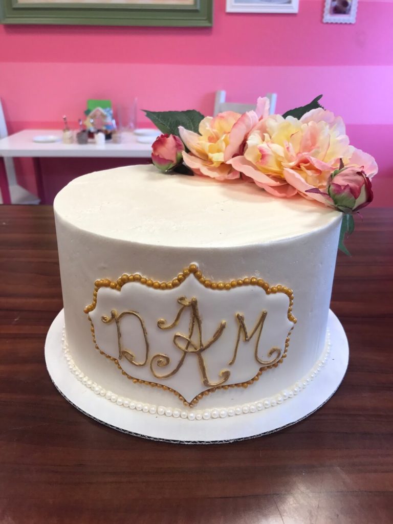 Monogram Cake Sassy Cakes