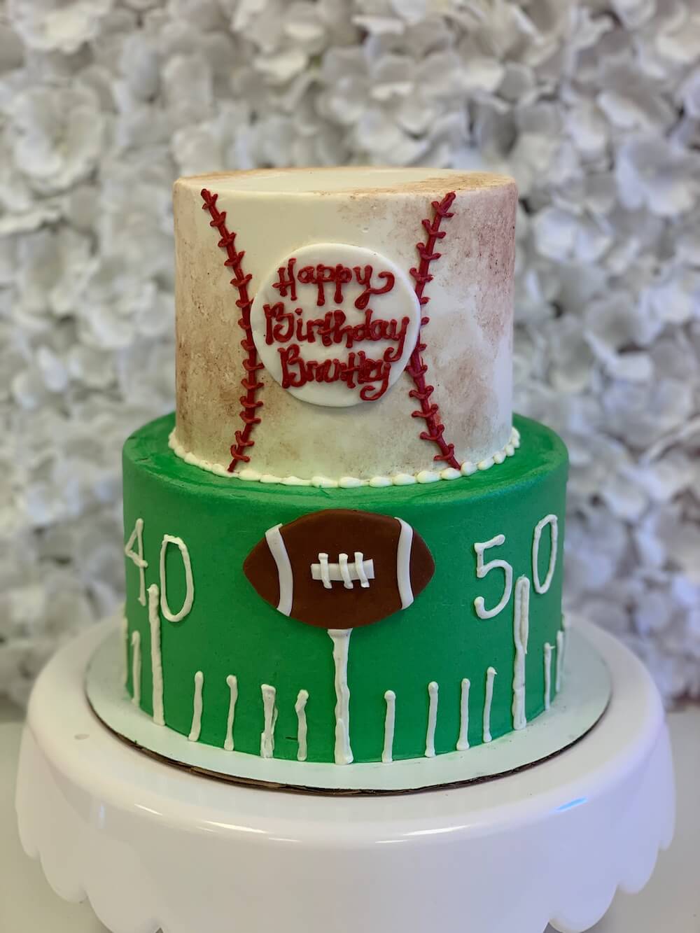 Sports Ball Cake - The Cakeroom Bakery Shop