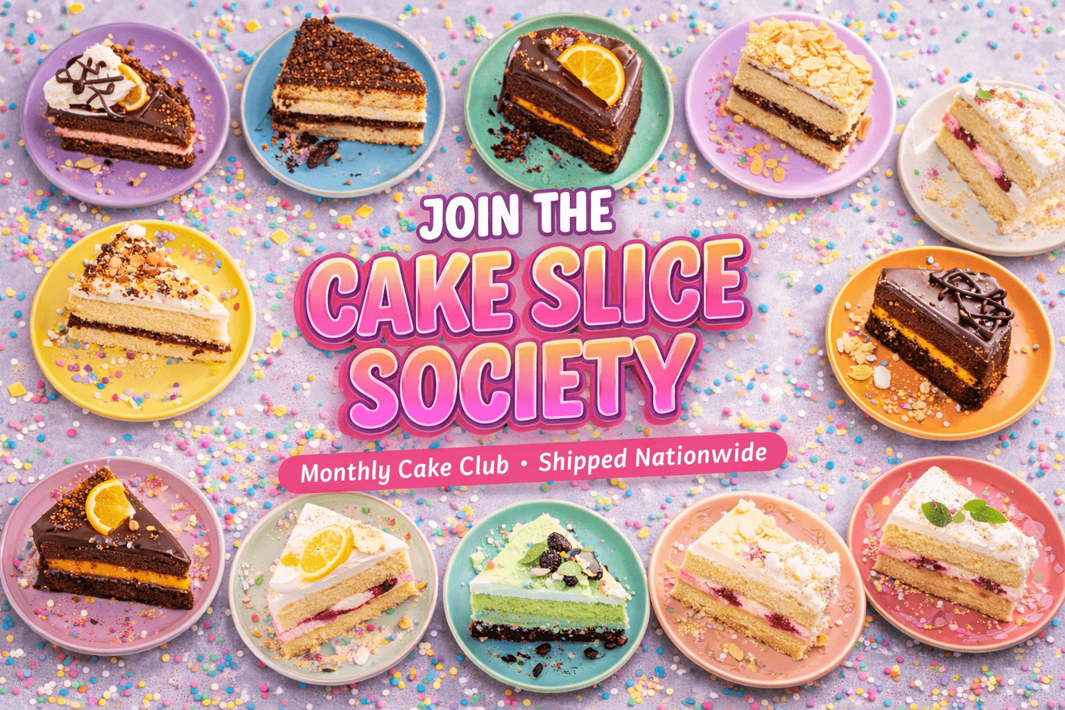 Cake Slice Society Membership!