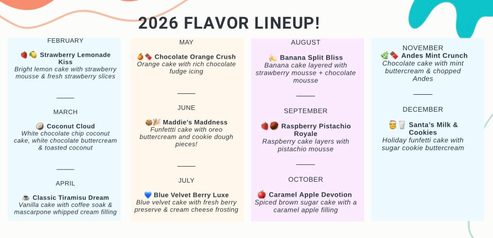 Cake Slice Society Membership! - Image 2