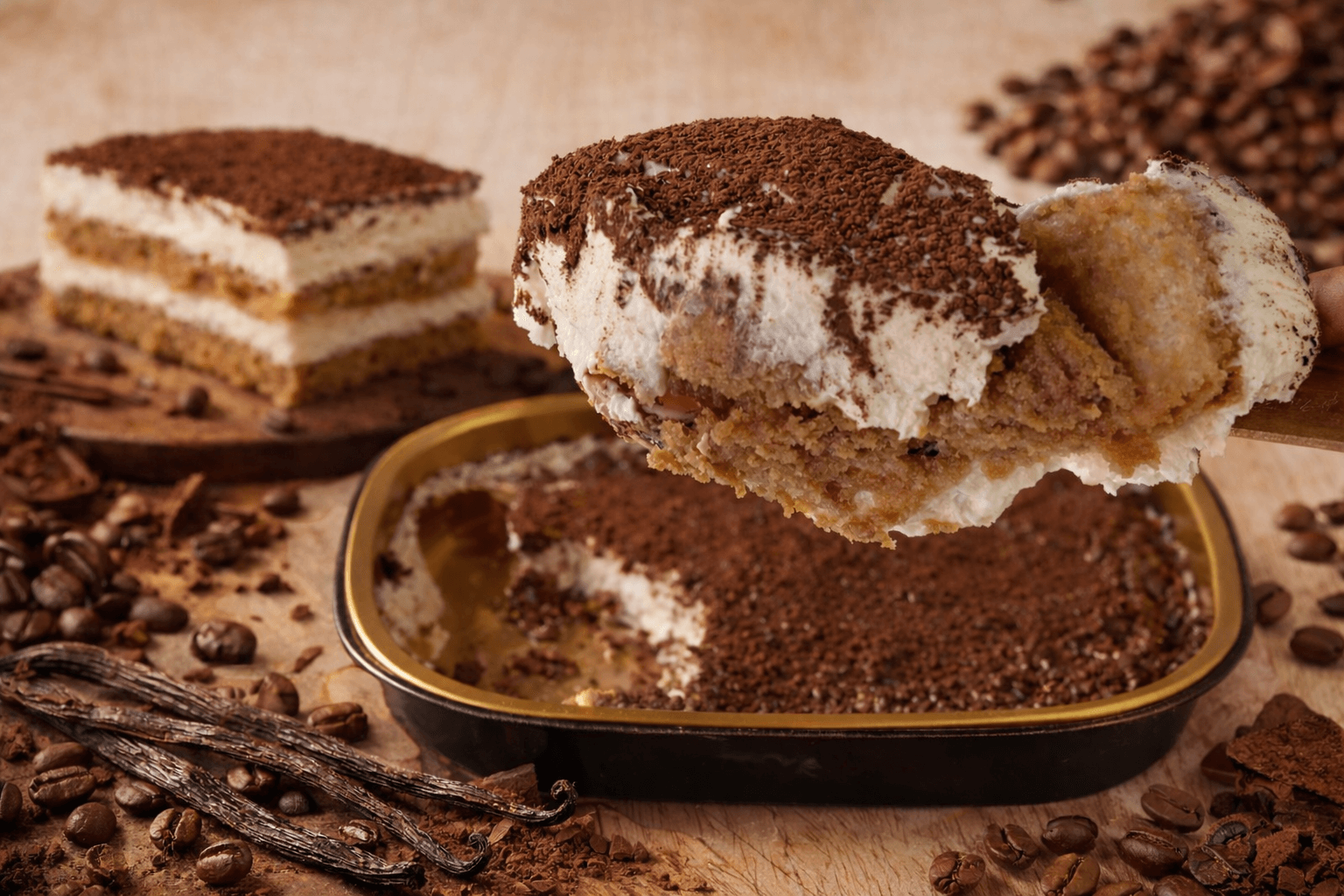 Tiramisu Snack Cake