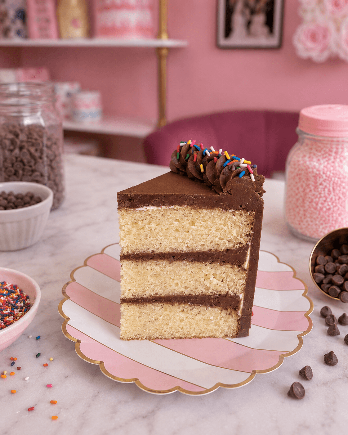 Old School - vanilla with chocolate buttercream! - Image 3