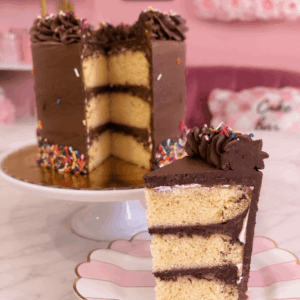 Old School - vanilla with chocolate buttercream!