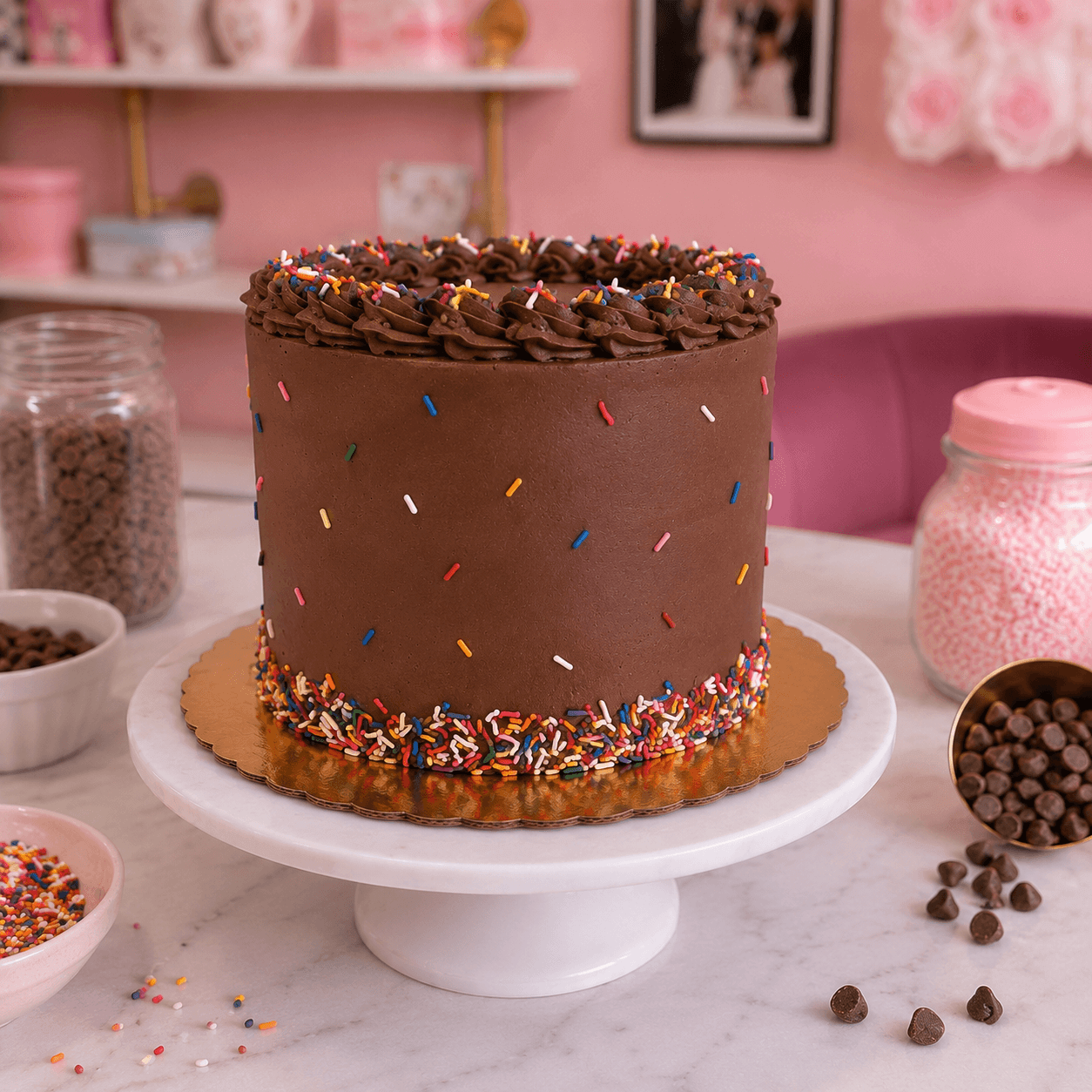 Old School - vanilla with chocolate buttercream! - Image 2